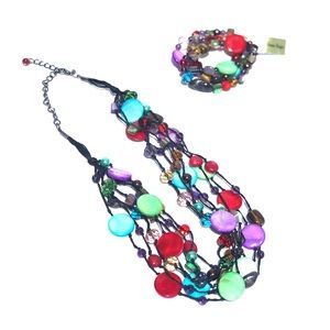 Premier Designs Necklace & Bracelet